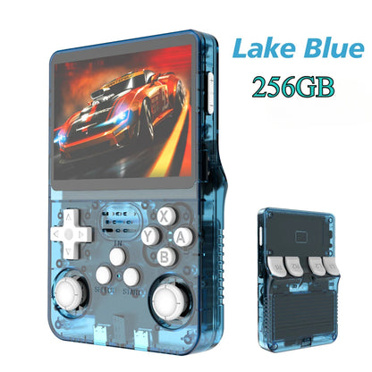 R36S Retro Handheld Game Console - 3.5'' IPS Screen - 64GB/128GB/256GB Storage - ARKOS 2.0 Portable Gaming System