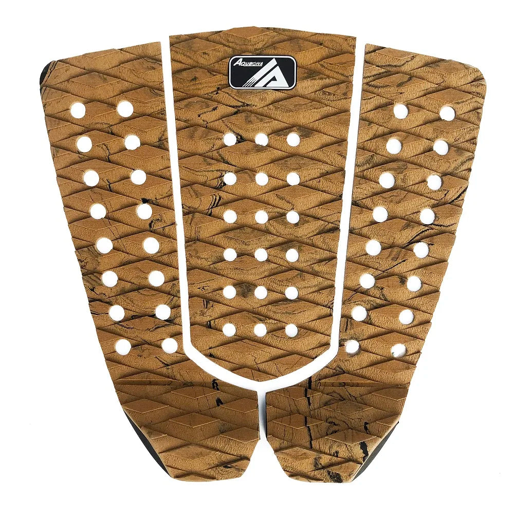 EVA Surfboard Traction Pad - 3-Piece Deck Grip with Tail Kick