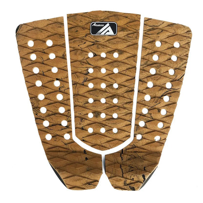 EVA Surfboard Traction Pad - 3-Piece Deck Grip with Tail Kick