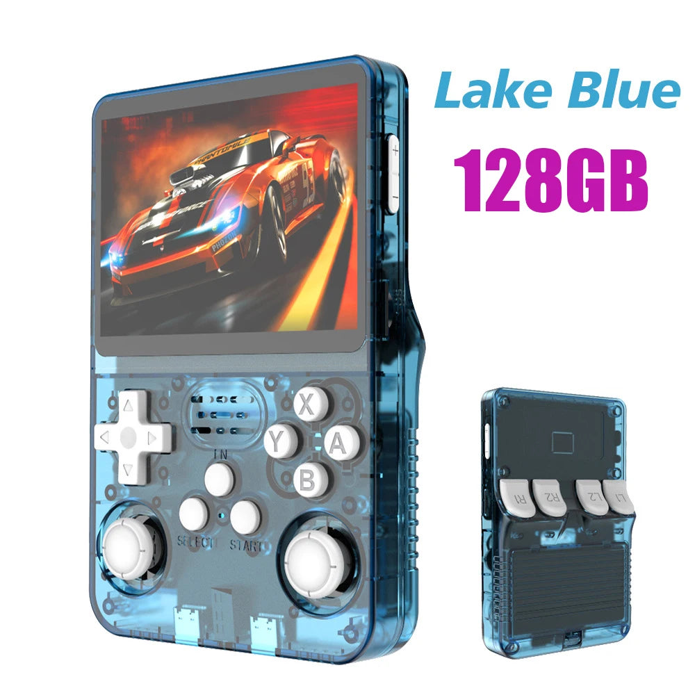R36S Retro Handheld Game Console - 3.5'' IPS Screen - 64GB/128GB/256GB Storage - ARKOS 2.0 Portable Gaming System