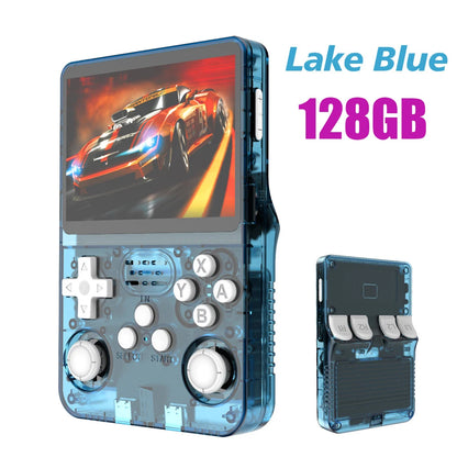 R36S Retro Handheld Game Console - 3.5'' IPS Screen - 64GB/128GB/256GB Storage - ARKOS 2.0 Portable Gaming System