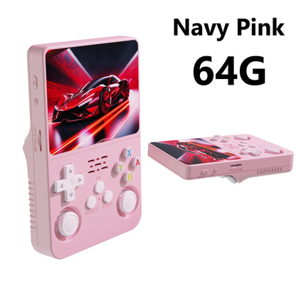 R36S Retro Handheld Game Console - 3.5'' IPS Screen - 64GB/128GB/256GB Storage - ARKOS 2.0 Portable Gaming System