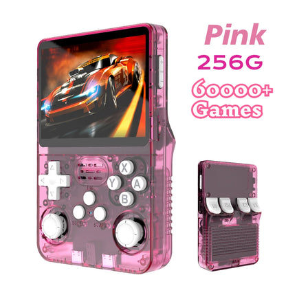 R36S Retro Handheld Game Console - 3.5'' IPS Screen - 64GB/128GB/256GB Storage - ARKOS 2.0 Portable Gaming System