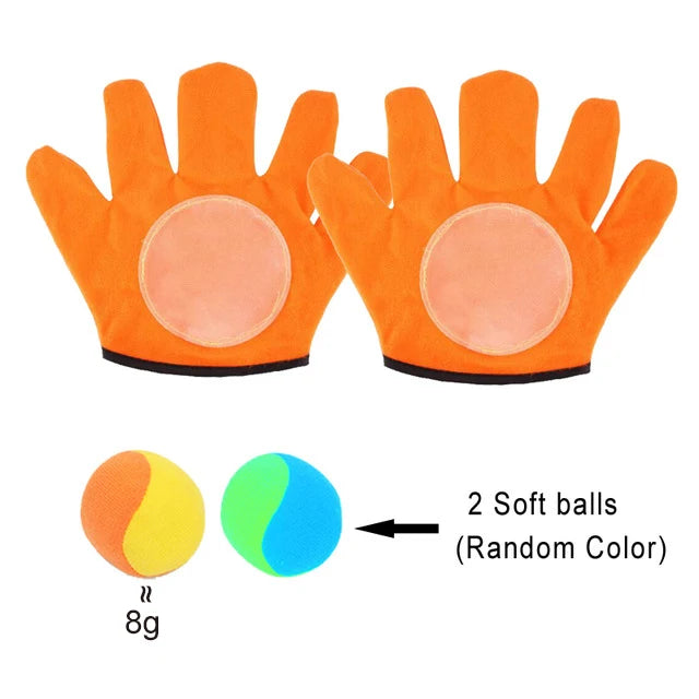 Sticky Ball Catch Game Set - Kids Outdoor Sports Toy for Parent-Child Interactive Play - Throw and Catch Ball Game