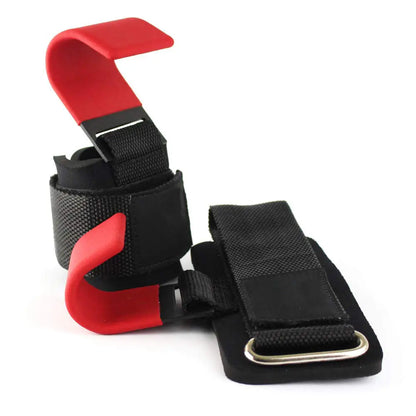 Professional Weight Lifting Hook Grips with Wrist Wraps