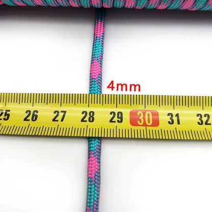 Type III 550 Paracord - 9-Strand 100ft Survival Rope for Hiking and Camping