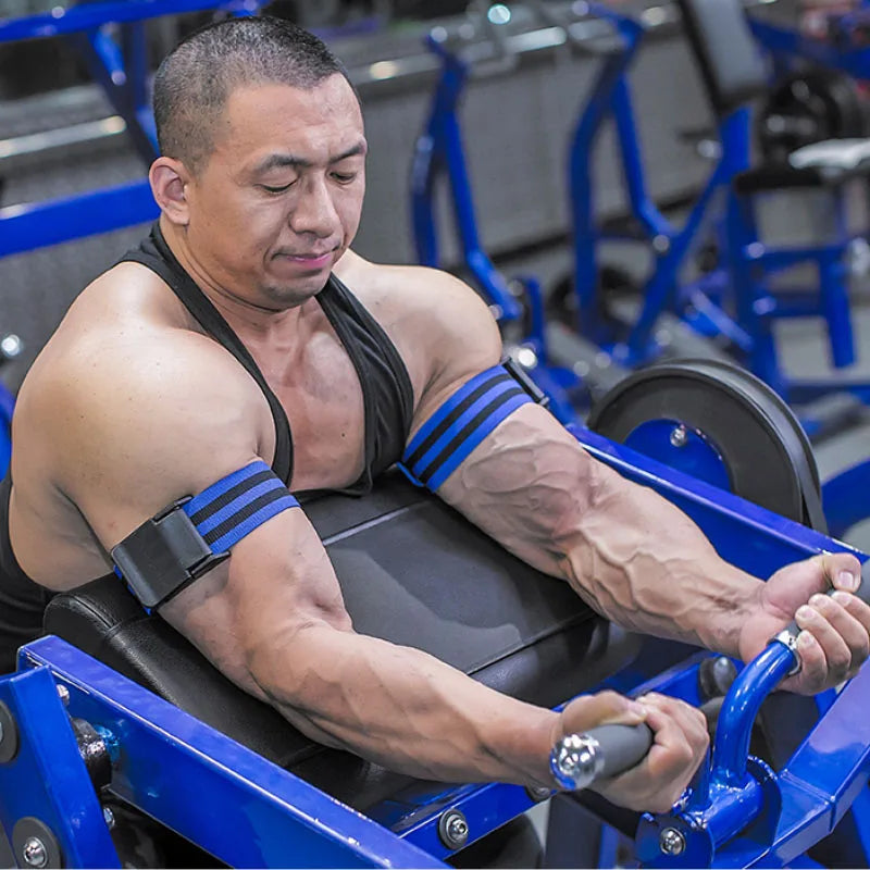 Blood Flow Restriction Bands - BFR Occlusion Training Wraps for Arms & Legs, Muscle Growth & Strength Training