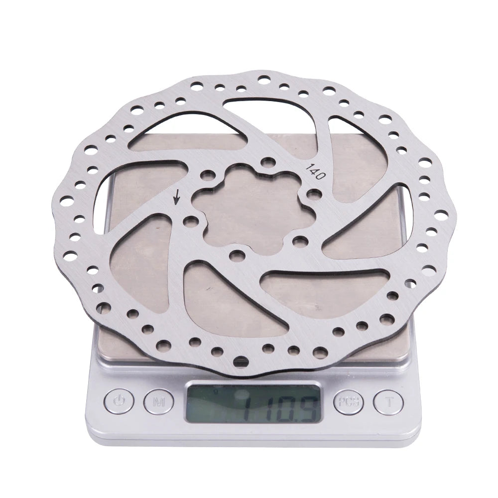 ZTTO Bicycle Brake Rotor 120 140 160 180 203mm 6 in Stainless Steel Hydraulic Brake Rotor MTB Road Bike Disc Brake With T25 Bolt