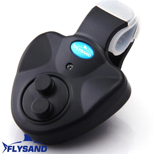 Electronic Fishing Bite Alarm with Loud Siren - Day/Night LED Indicator Buzzer for Fishing Rods (Battery Included)