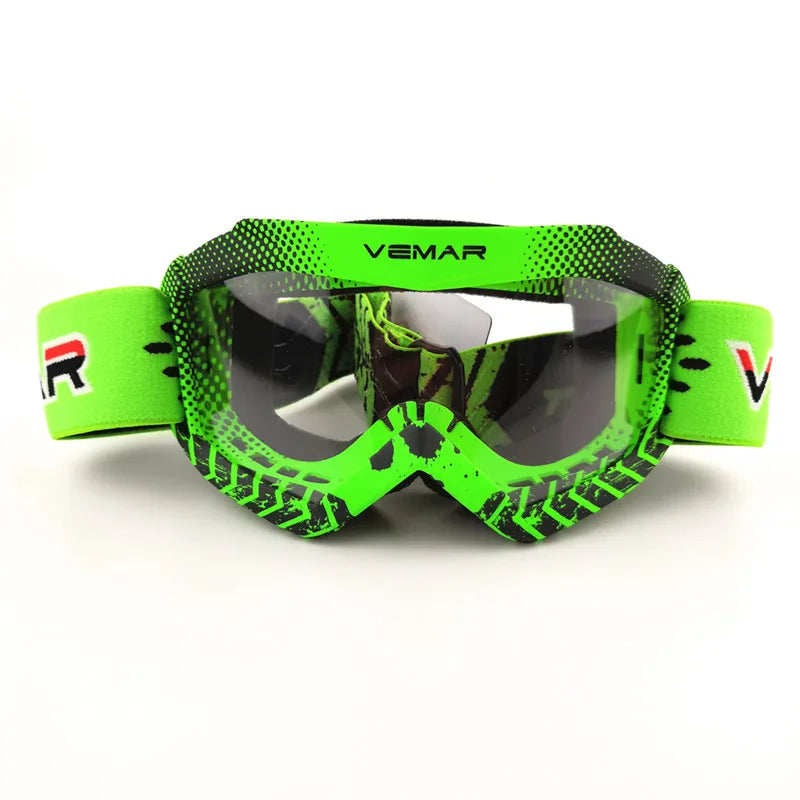 Kids Motocross Goggles - Professional MX MTB Off-Road Dirt Bike Motorcycle Glasses for Children's MX Helmet
