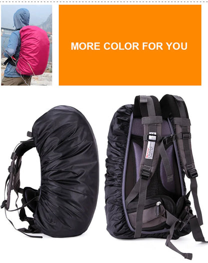Waterproof Backpack Rain Cover - Dustproof Sun Protection Shield for Outdoor Camping Hiking