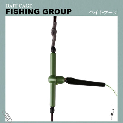 High Carbon Steel Carp Fishing Feeder Hook - Metal Bait Cage Line Group (30g-100g) - Artificial Lure Accessories