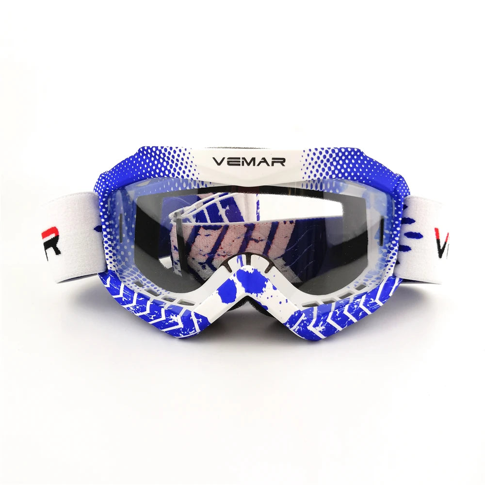 Kids Motocross Goggles - Professional MX MTB Off-Road Dirt Bike Motorcycle Glasses for Children's MX Helmet
