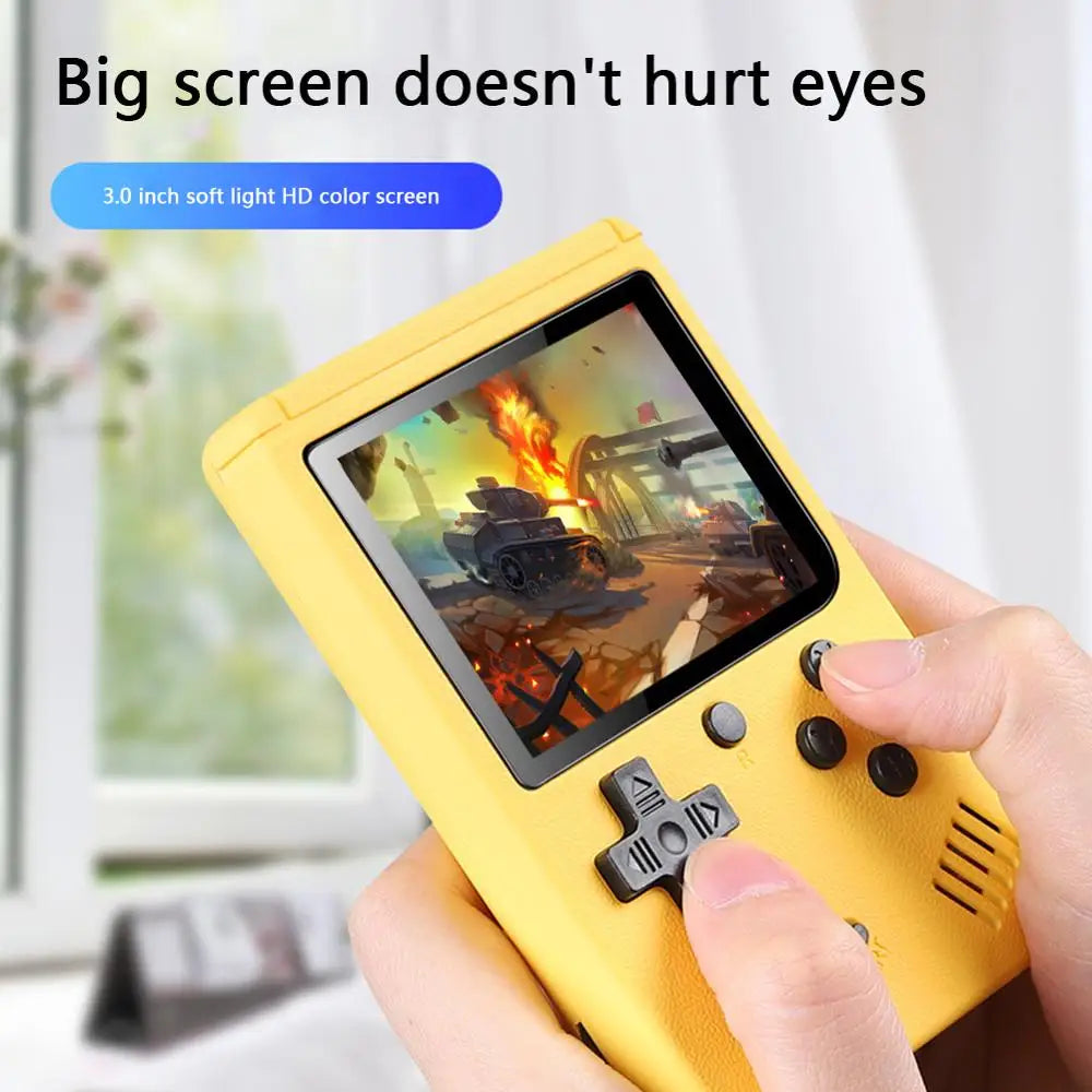 Portable Retro Handheld Game Console - 400 Classic Games - 8-Bit 3.0 Inch Color LCD Screen