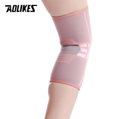 AOLIKES Knee Brace - Arthritis Support Compression Sleeve for Sports, Fitness, Cycling & Running Protection (1 Piece, Nylon)