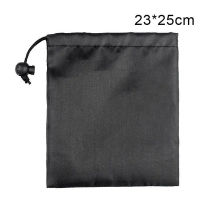 Waterproof Nylon Drawstring Storage Bag - Multi-Purpose Travel & Sports Organizer Pouch