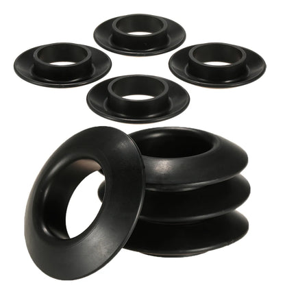 Universal Black Rubber Kayak Paddle Drip Ring - Splash Guard Replacement Part for Canoe Oar Accessories (1PC)