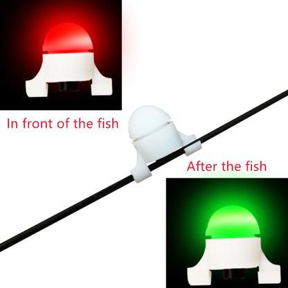 Electronic Fishing Bite Alarm - Battery Powered Rod Tip Indicator with Night Light for Carp Fishing