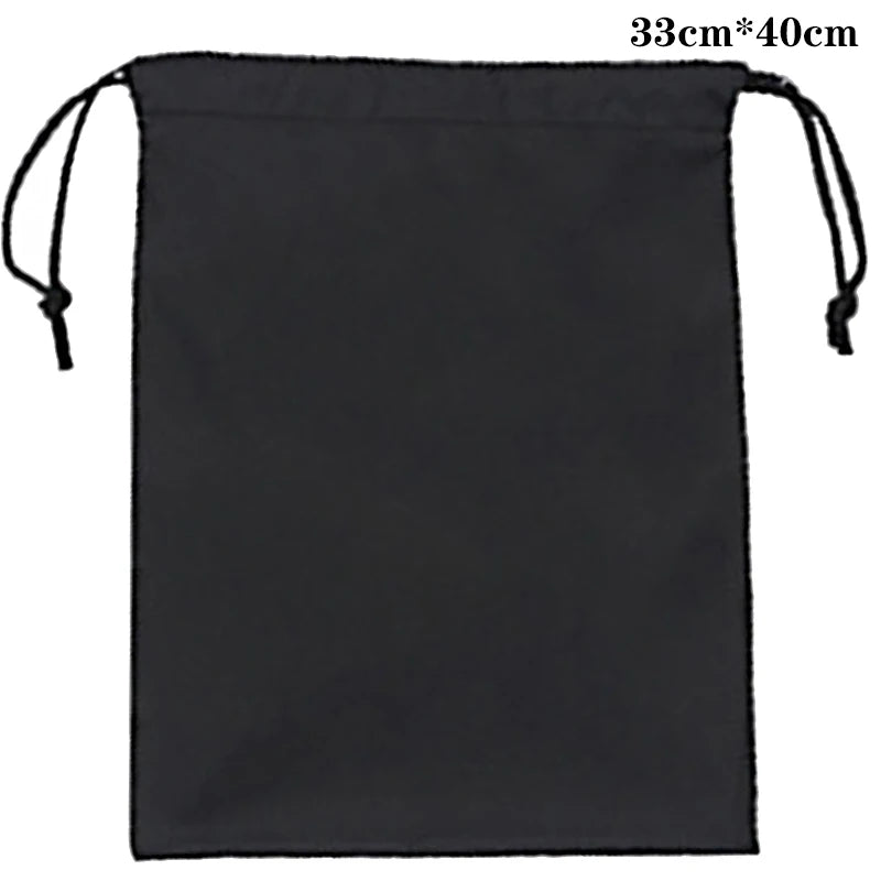 Waterproof Nylon Drawstring Storage Bag - Multi-Purpose Travel & Sports Organizer Pouch