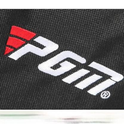 PGM Golf Shoe Bag - Portable Nylon Carrier with Ball Holder | Lightweight Breathable Sports Pouch