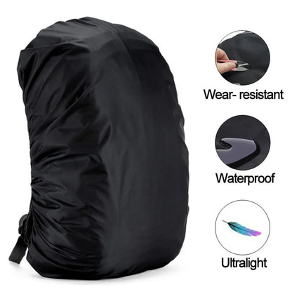 Waterproof Backpack Rain Cover - Dustproof Sun Protection Shield for Outdoor Camping Hiking