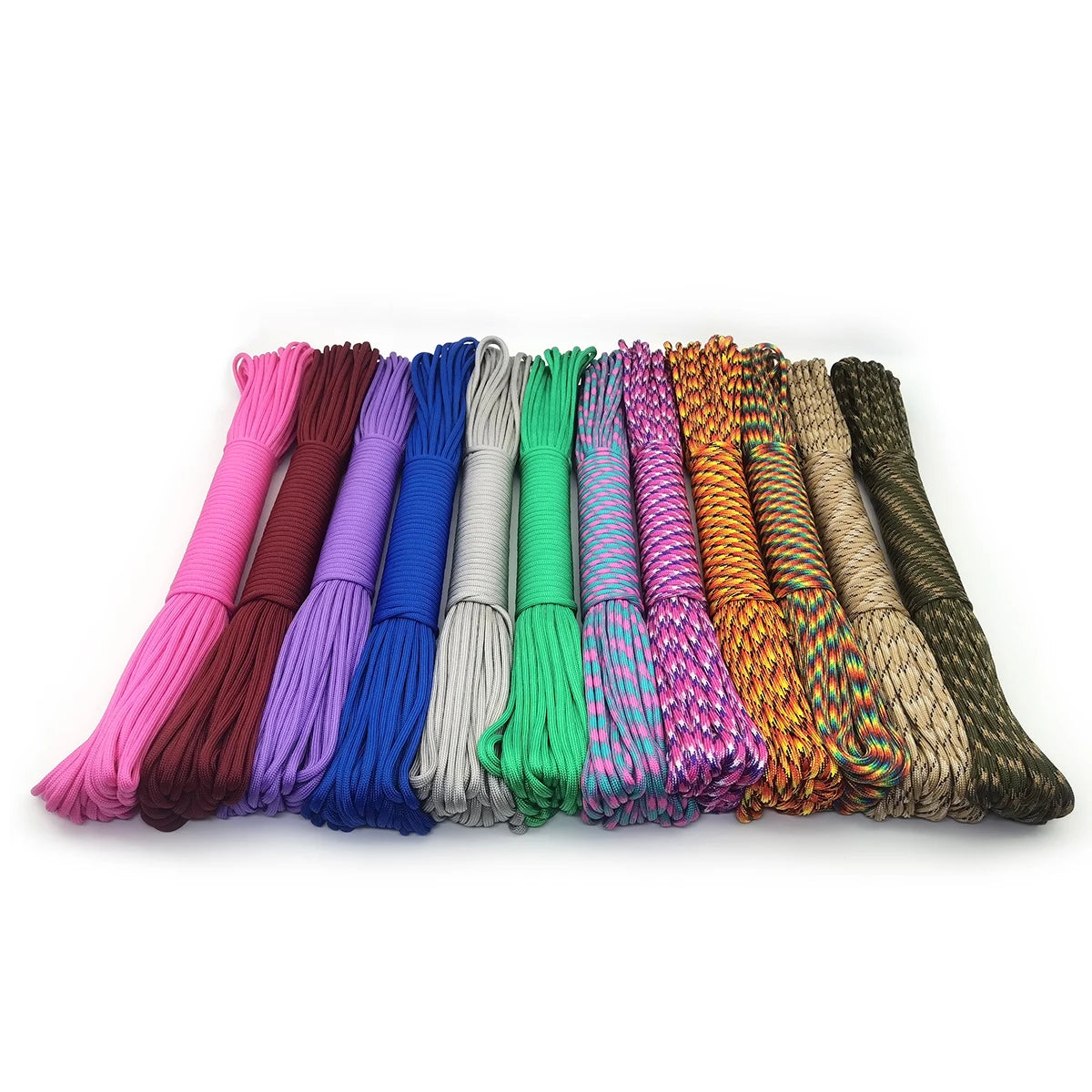Type III 550 Paracord - 9-Strand 100ft Survival Rope for Hiking and Camping