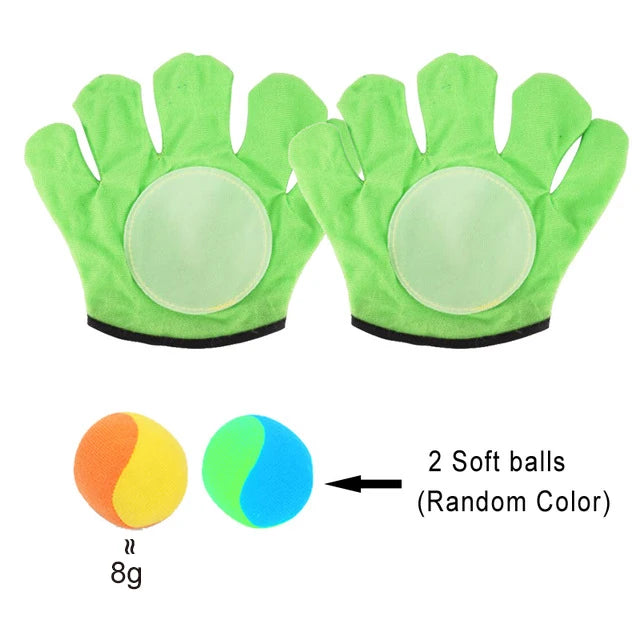 Sticky Ball Catch Game Set - Kids Outdoor Sports Toy for Parent-Child Interactive Play - Throw and Catch Ball Game