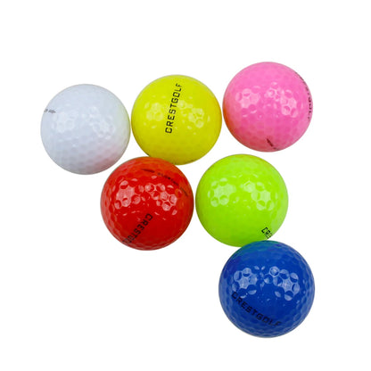 LED Glow-in-the-Dark Golf Balls - 12 Pack Luminous Night Training Balls