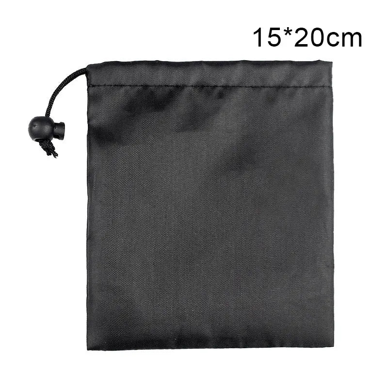 Waterproof Nylon Drawstring Storage Bag - Multi-Purpose Travel & Sports Organizer Pouch