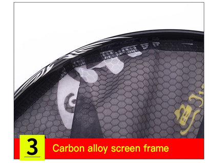 Ultra Light Carbon Titanium Alloy Fishing Net - Anti-Hook Deep Net Head with Solid Construction