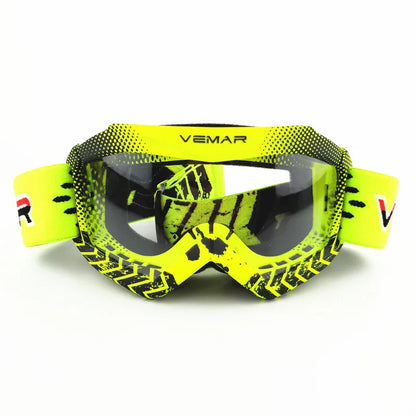 Kids Motocross Goggles - Professional MX MTB Off-Road Dirt Bike Motorcycle Glasses for Children's MX Helmet