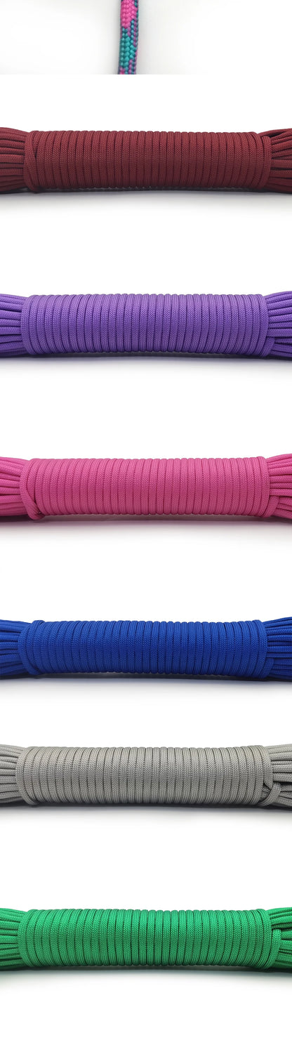 Type III 550 Paracord - 9-Strand 100ft Survival Rope for Hiking and Camping