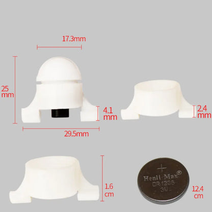 Electronic Fishing Bite Alarm - Battery Powered Rod Tip Indicator with Night Light for Carp Fishing