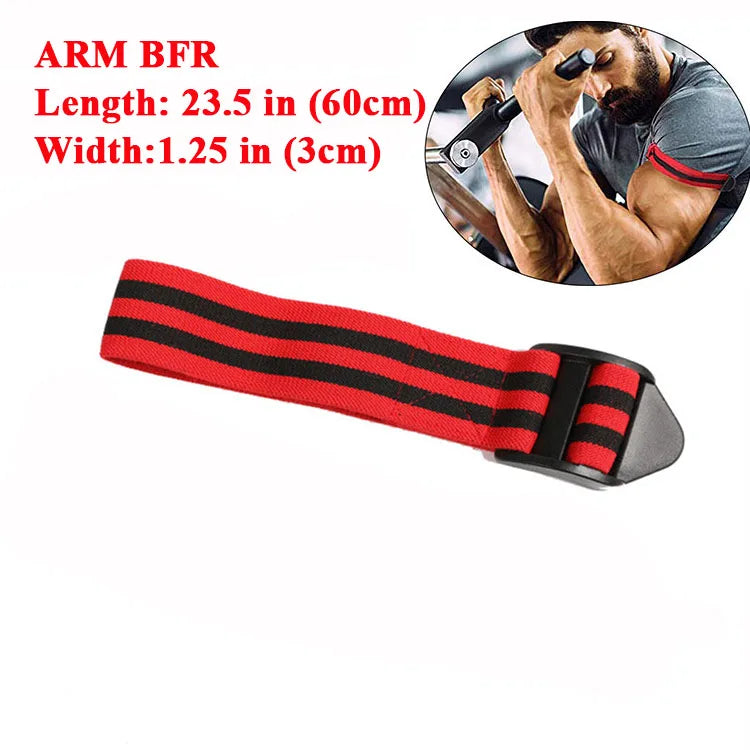 Blood Flow Restriction Bands - BFR Occlusion Training Wraps for Arms & Legs, Muscle Growth & Strength Training
