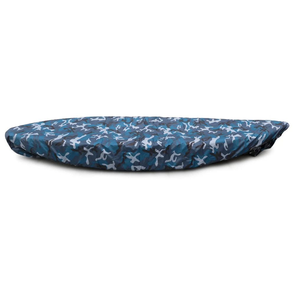 Universal Kayak Storage Cover - Waterproof UV-Resistant Nylon Dust Cover for Boats and Canoes