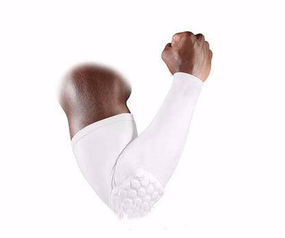 Basketball Arm Sleeve - Breathable Elbow Support Brace Protector for Football and Sports Safety