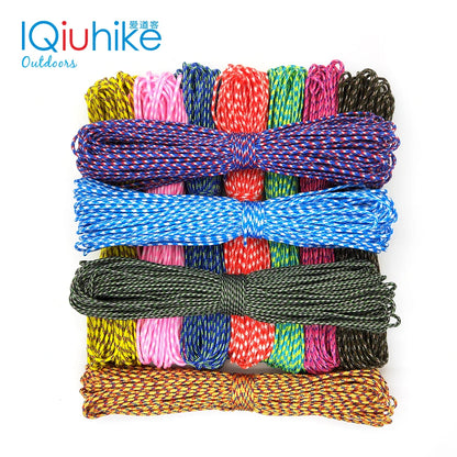 Paracord 2mm Single-Strand - 100 Colors Available in 25FT, 50FT, and 100FT Lengths for Survival and Camping