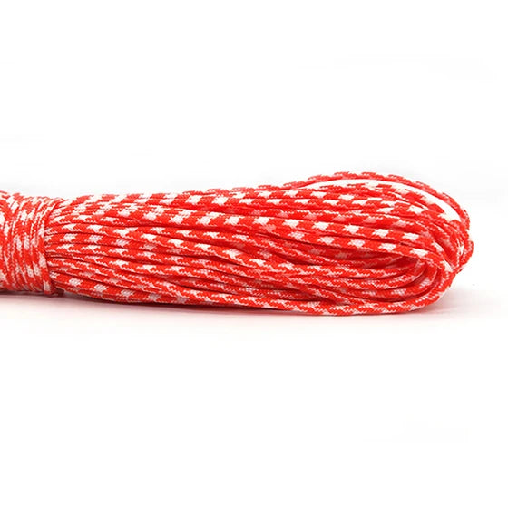 Paracord 2mm Single-Strand - 100 Colors Available in 25FT, 50FT, and 100FT Lengths for Survival and Camping