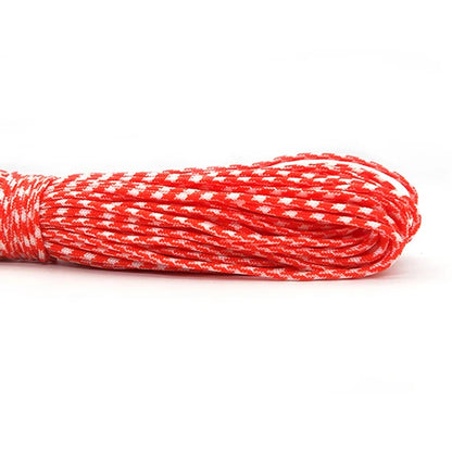 Paracord 2mm Single-Strand - 100 Colors Available in 25FT, 50FT, and 100FT Lengths for Survival and Camping