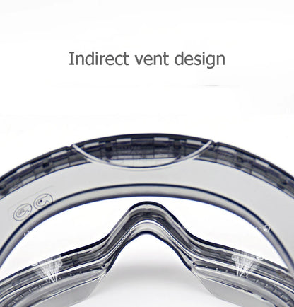 Large Field Safety Goggles UV Protection Anti-Fog Windproof Riding Glasses Anti-Splash Anti-Shock for Welding Polishing Sports
