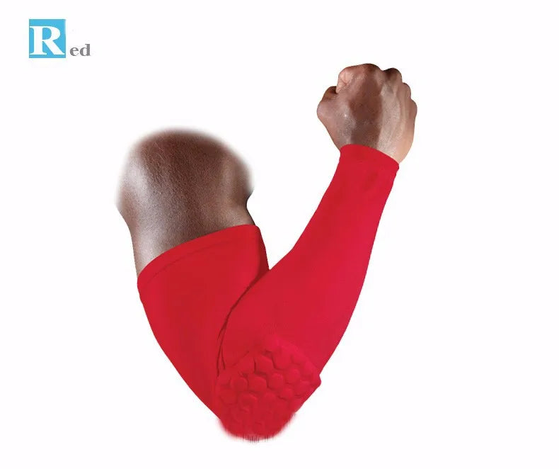 Basketball Arm Sleeve - Breathable Elbow Support Brace Protector for Football and Sports Safety