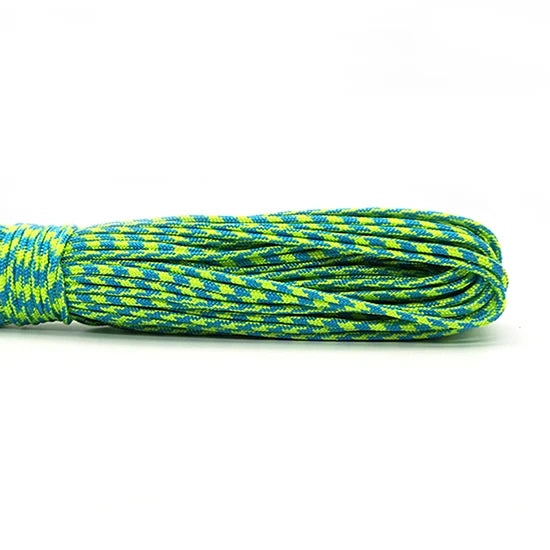 Paracord 2mm Single-Strand - 100 Colors Available in 25FT, 50FT, and 100FT Lengths for Survival and Camping