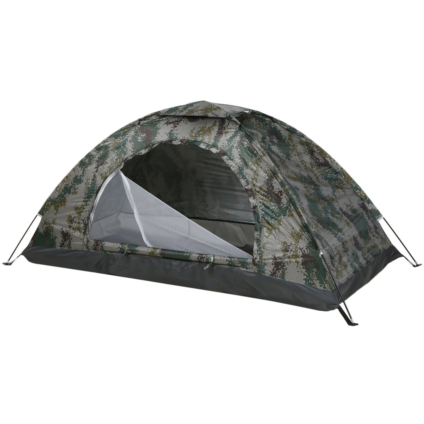 Ultralight 1/2 Person Camping Tent - Portable Hiking Tent with Anti-UV Coating for Outdoor Adventures