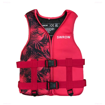 Adult & Children Neoprene Life Vest - Multi-Sport Buoyancy Jacket for Swimming, Boating, Skiing & Water Sports