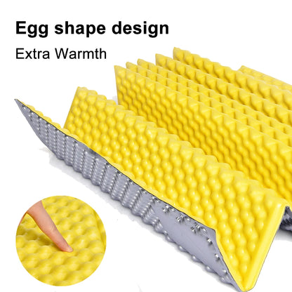 Waterproof Camping Sleeping Pad - Portable Foam Mattress for Travel, Trekking & Picnic - Moistureproof Outdoor Blanket