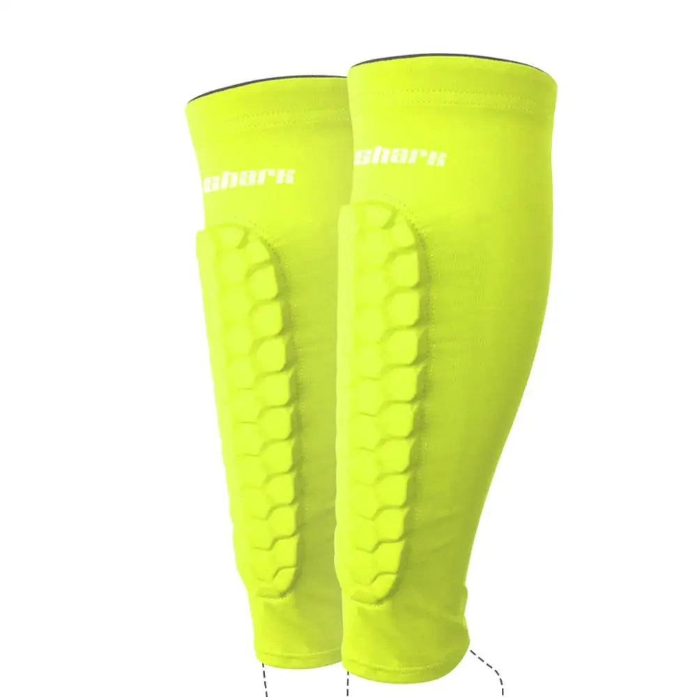 Soccer Shin Guards (XS-XL) - Adult & Kids Crashproof Football Calf Protector Leg Sleeves for Training Protection