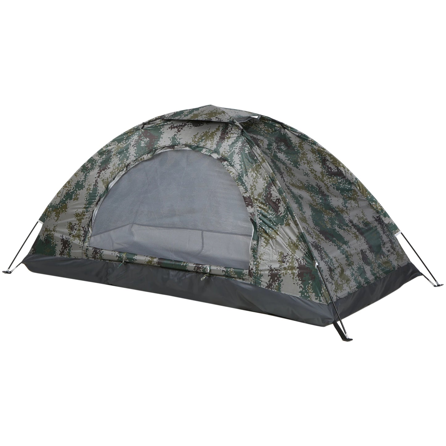 Ultralight 1/2 Person Camping Tent - Portable Hiking Tent with Anti-UV Coating for Outdoor Adventures