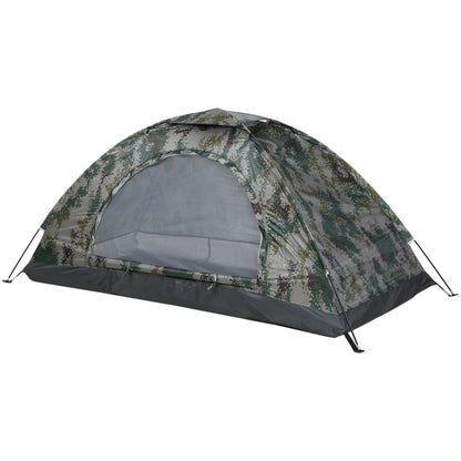 Ultralight 1/2 Person Camping Tent - Portable Hiking Tent with Anti-UV Coating for Outdoor Adventures