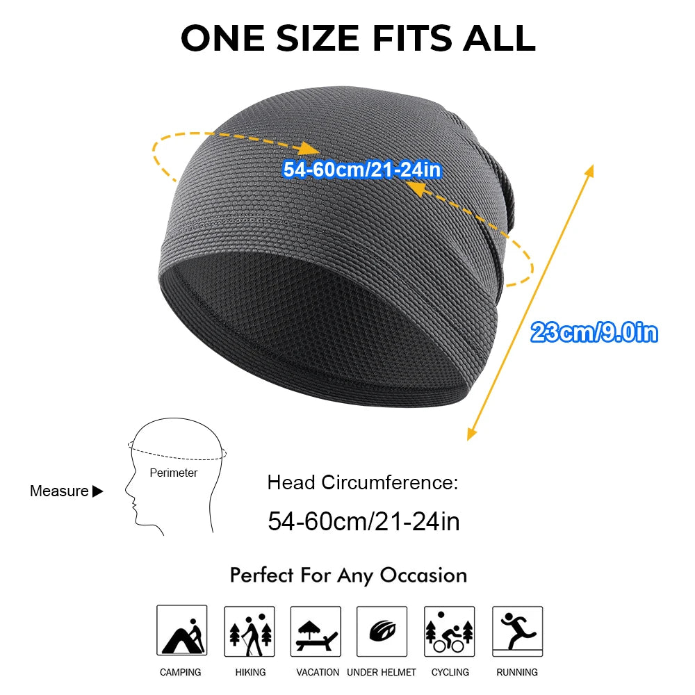 Multi-Sport Running Cap - Cycling & Hiking Baseball Hat - Breathable Headwear for Men & Women