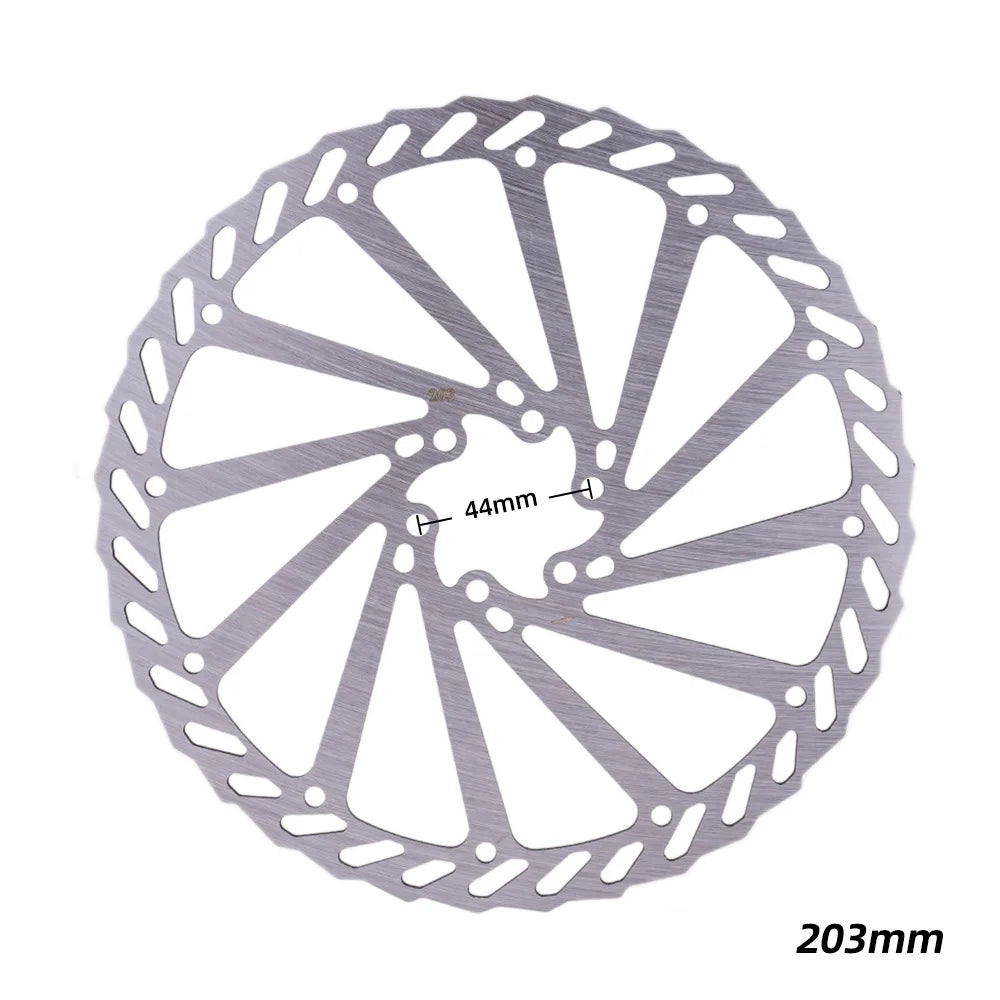 ZTTO Bicycle Brake Rotor 120 140 160 180 203mm 6 in Stainless Steel Hydraulic Brake Rotor MTB Road Bike Disc Brake With T25 Bolt